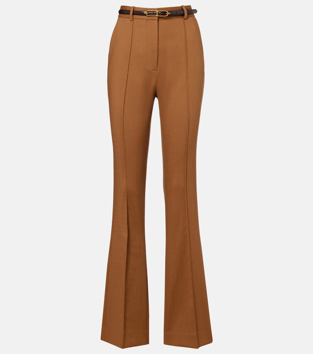 Pantalones flared Gracie de lana | Veronica Beard