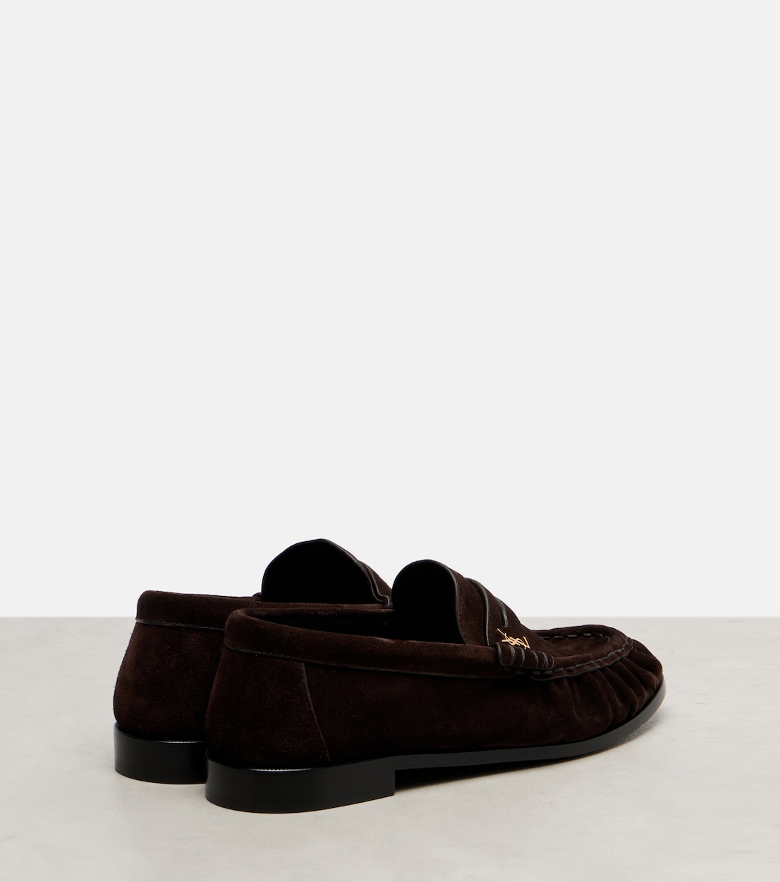 Mocassins Le Loafer Cassandre en daim | Saint Laurent