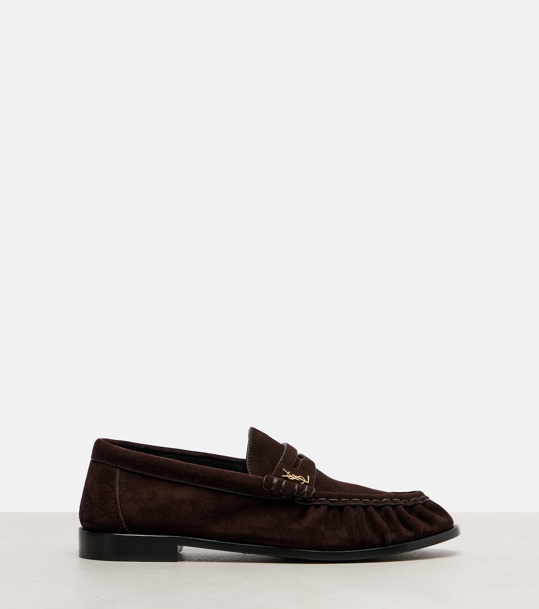 Mocassins Le Loafer Cassandre en daim | Saint Laurent