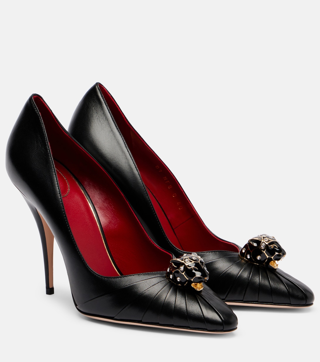 Pas De Chat 105 leather pumps | Valentino Garavani