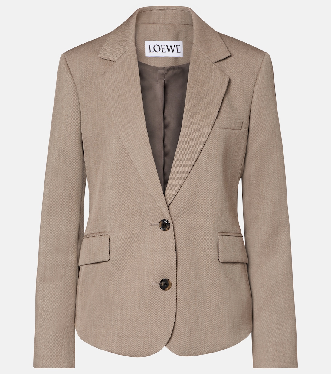 Gathered wool blazer | Loewe
