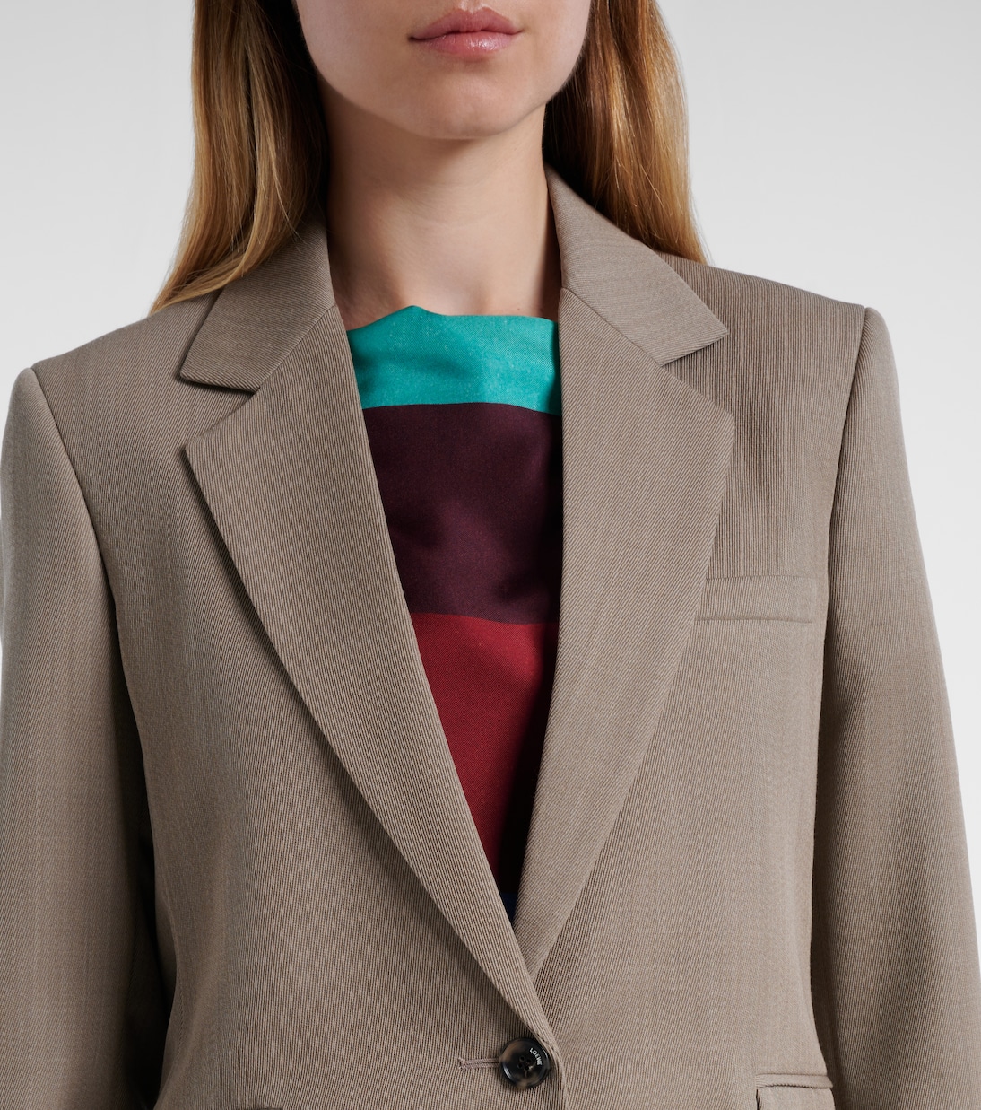 Gathered wool blazer | Loewe
