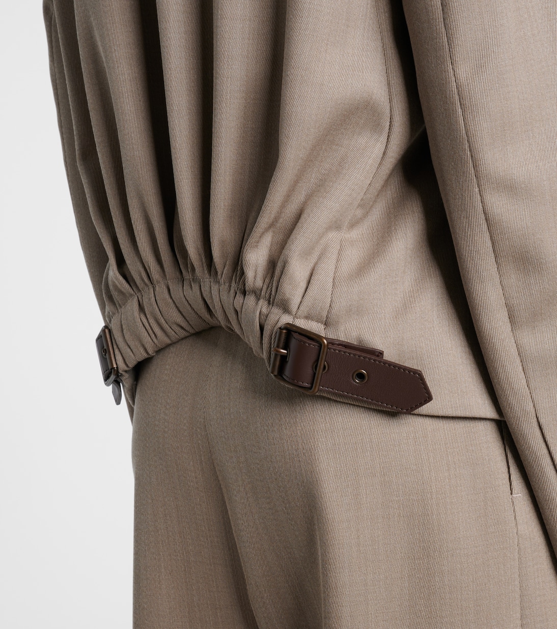 Gathered wool blazer | Loewe