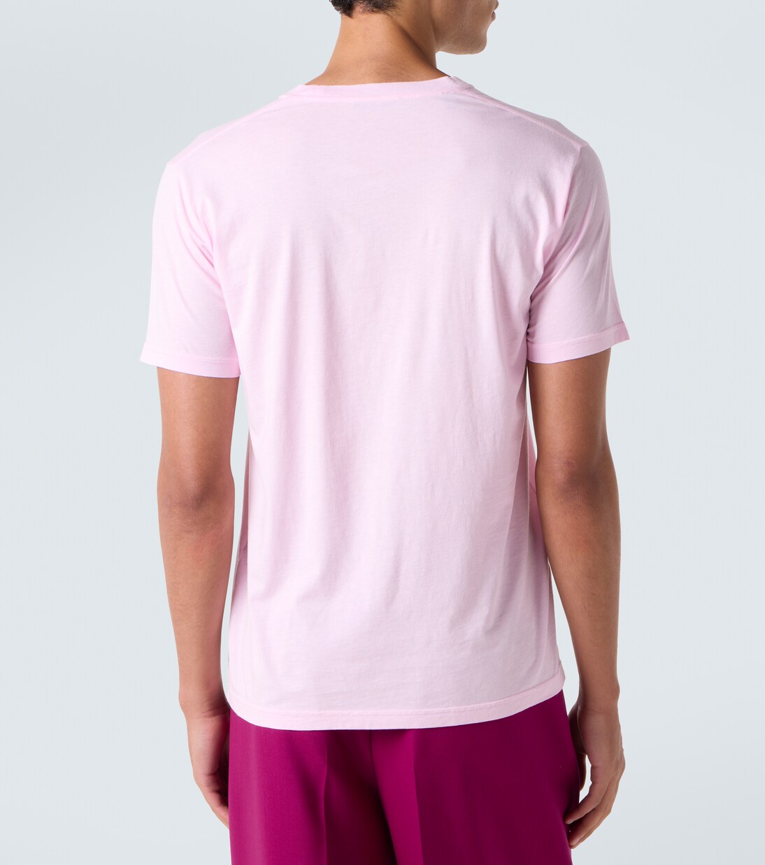 Camiseta de jersey de algodón y seda | Tom Ford