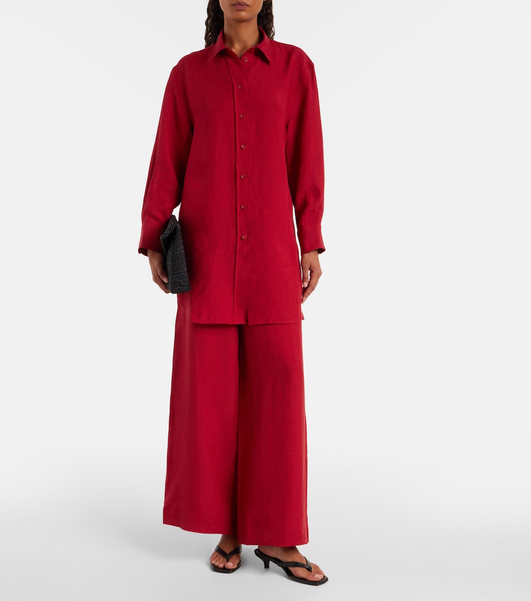 Camisa Mignonette de lino oversized  | Eres