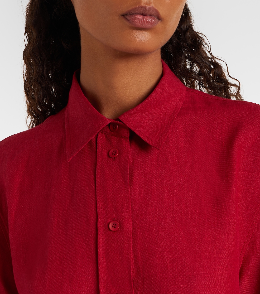 Camisa Mignonette de lino oversized  | Eres