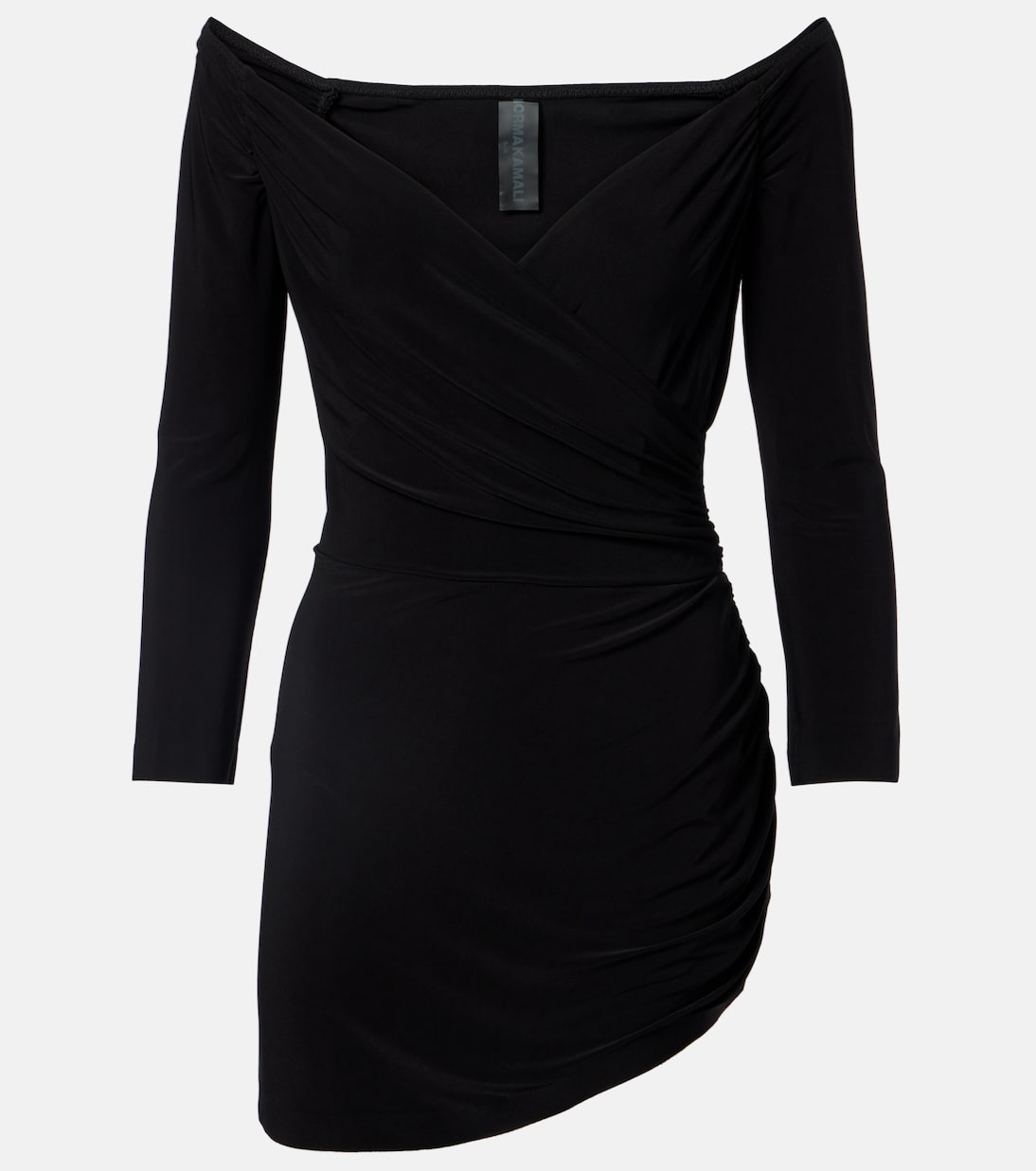 Ruched jersey minidress | Norma Kamali