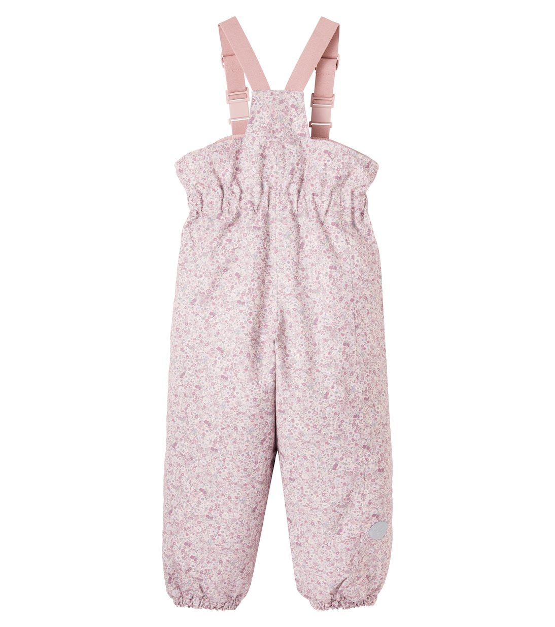 Sal floral ski overall | Wheat
