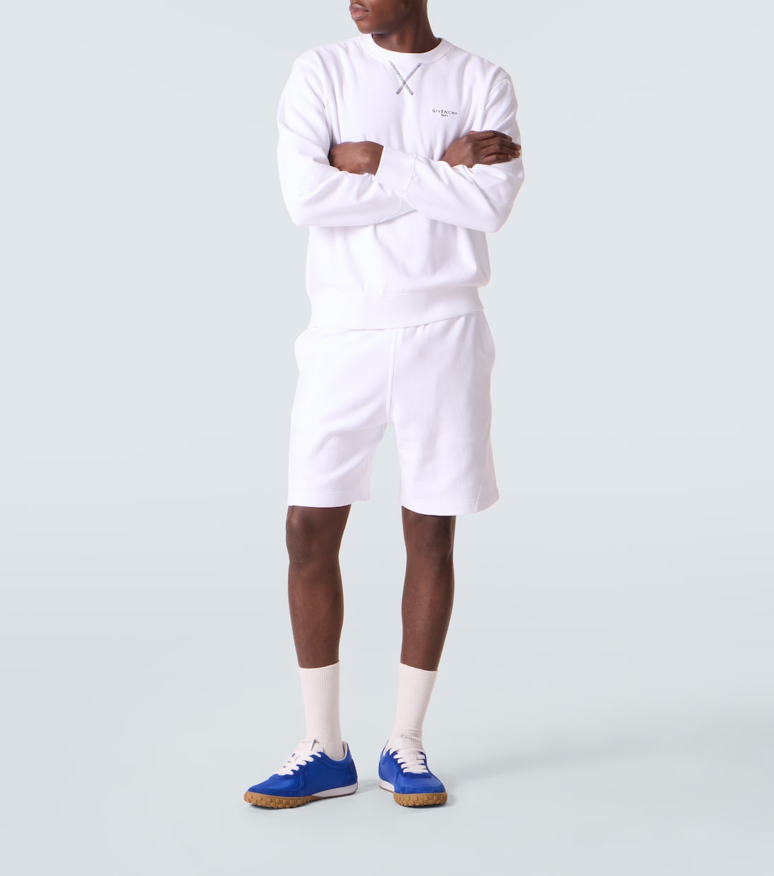 Glide suede-trimmed sneakers | Givenchy