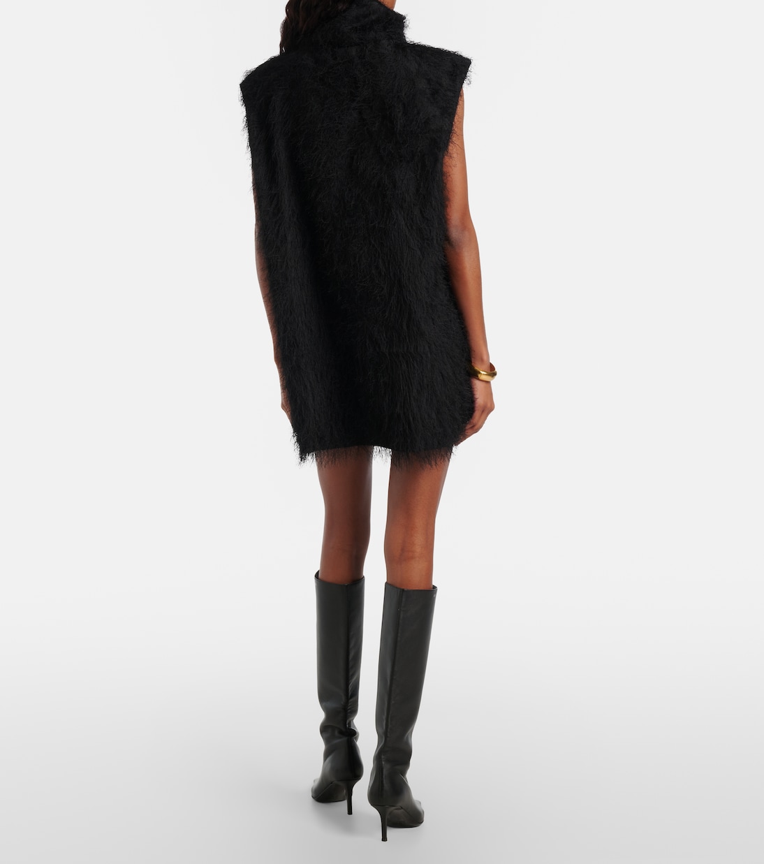 Lancy fringed minidress | The Frankie Shop