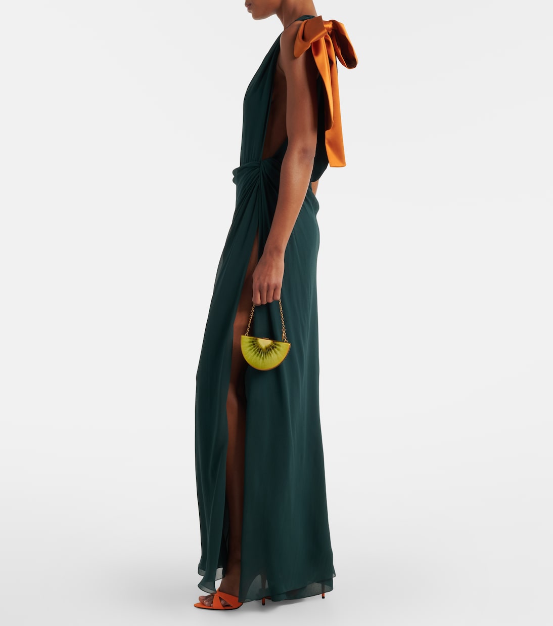 Kiwi迷你手拿包 | Saint Laurent