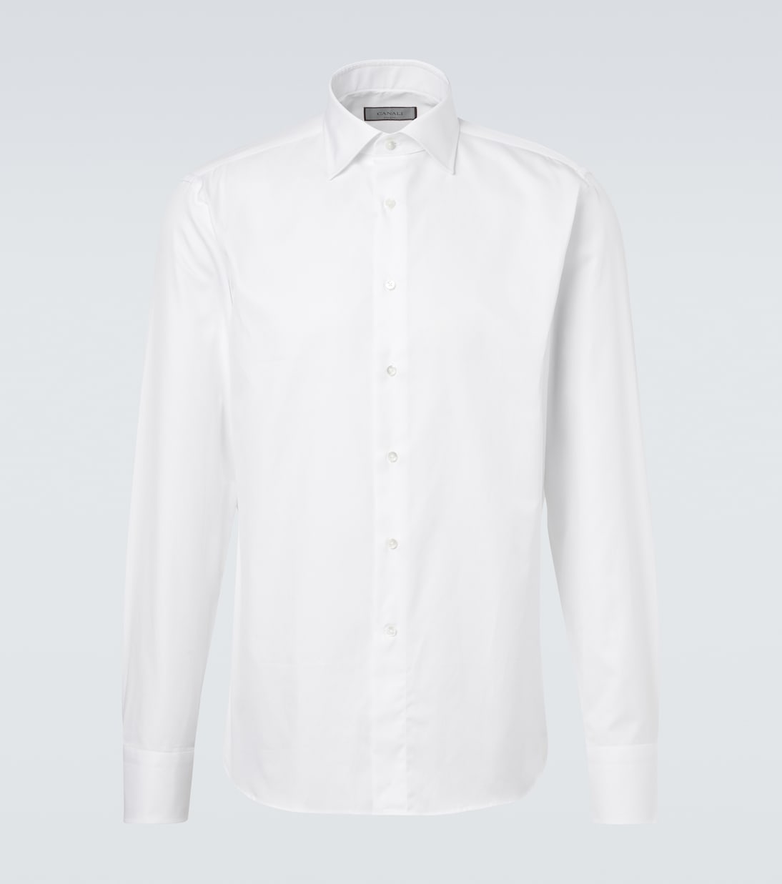 Cotton poplin shirt | Canali