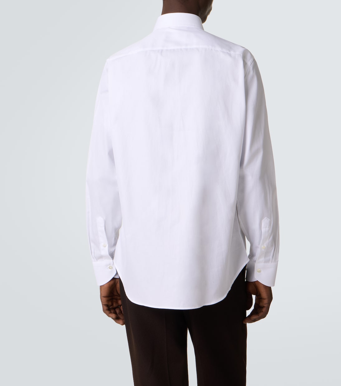 Cotton poplin shirt | Canali