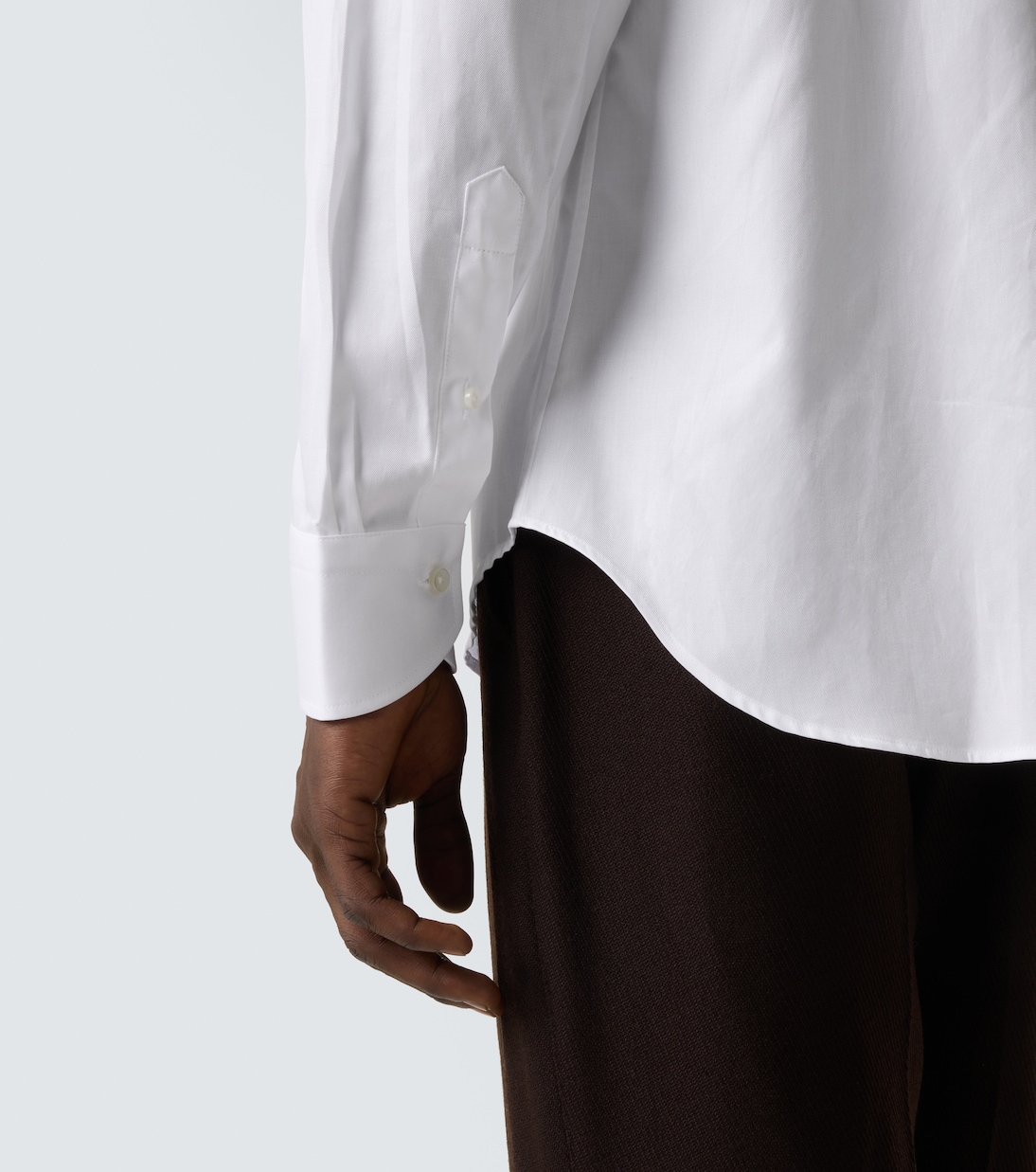 Cotton poplin shirt | Canali