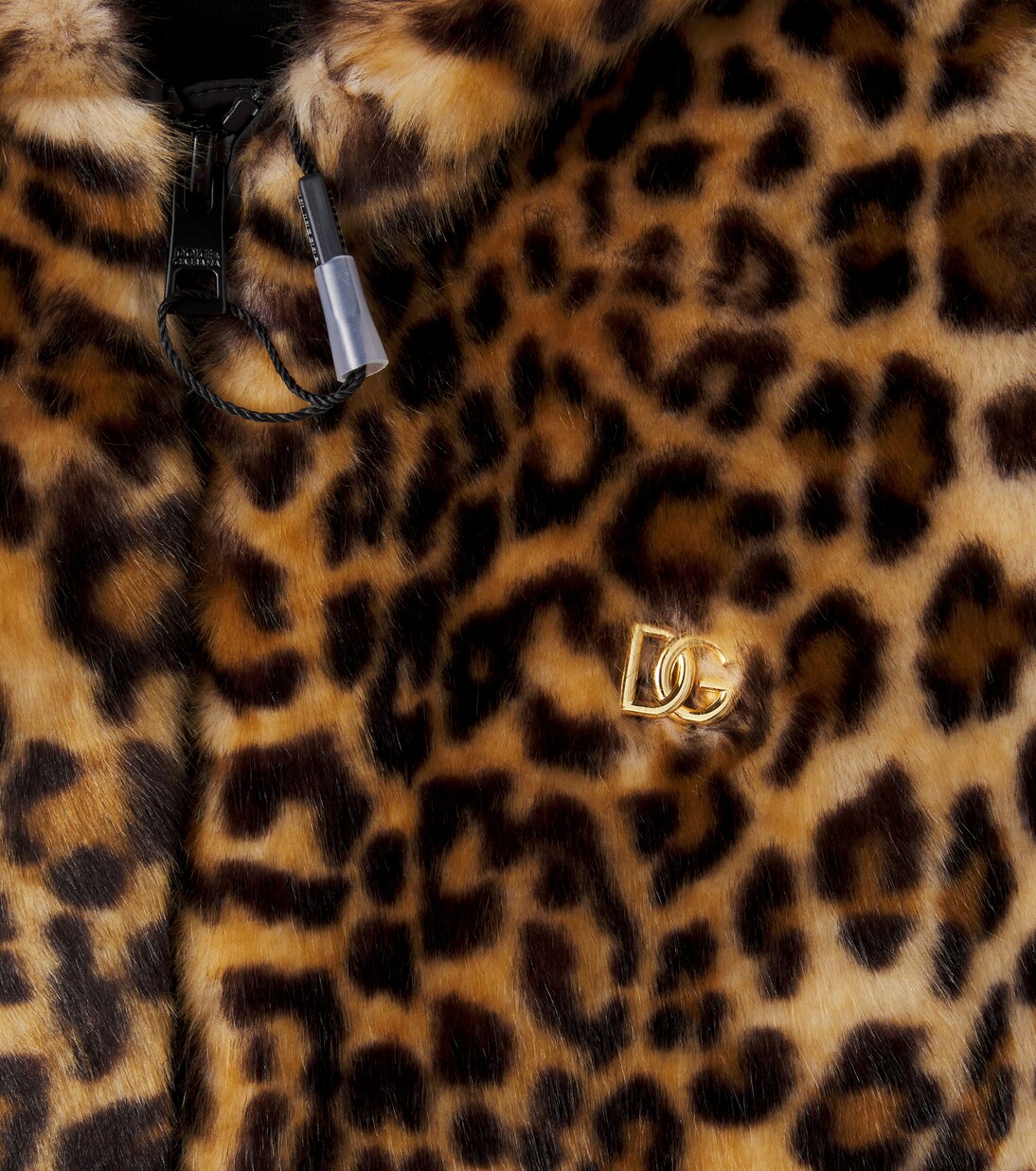 Leopard-print hooded jacket | Dolce&Gabbana Kids