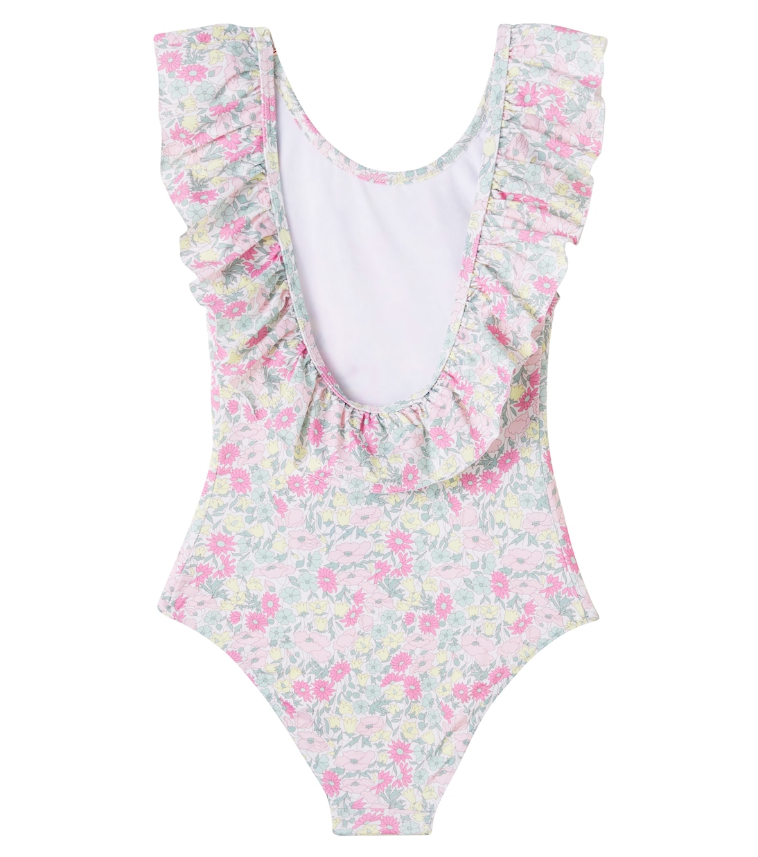 Floral ruffled swimsuit | Tartine et Chocolat