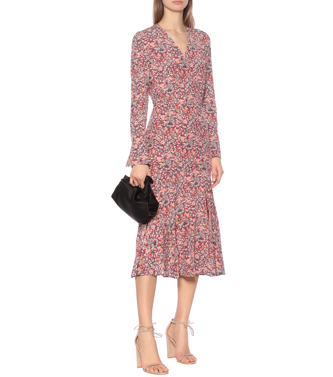 Martha floral silk midi dress | Altuzarra