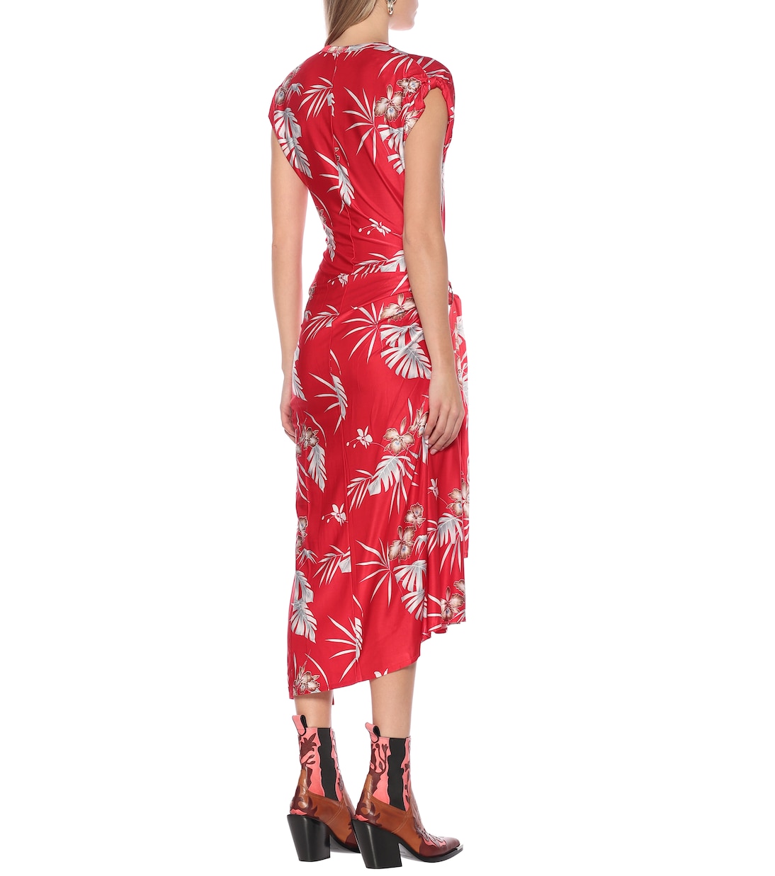 Abito a stampa in jersey stretch | Rabanne