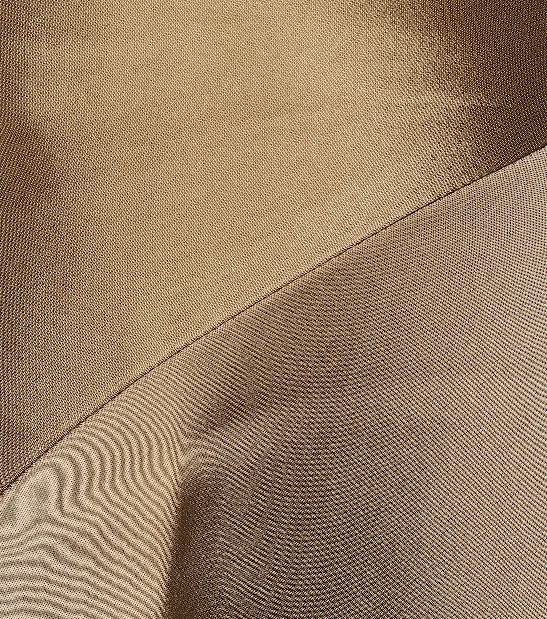 Falda midi Scarf de satén de tiro alto | Helmut Lang