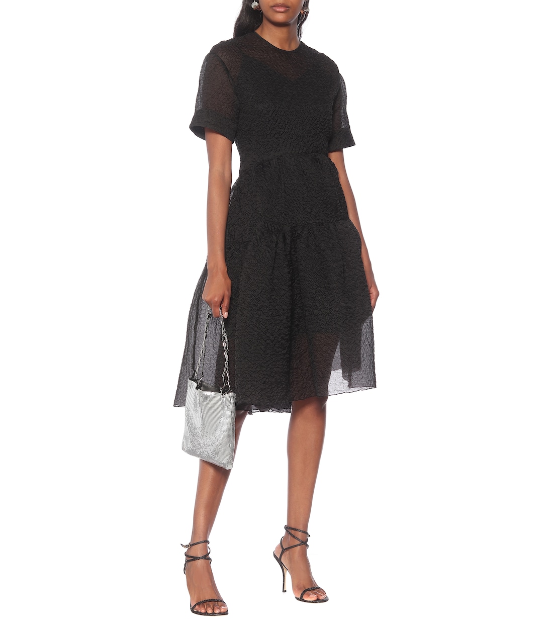Abito in cloqué di misto seta | Victoria Victoria Beckham