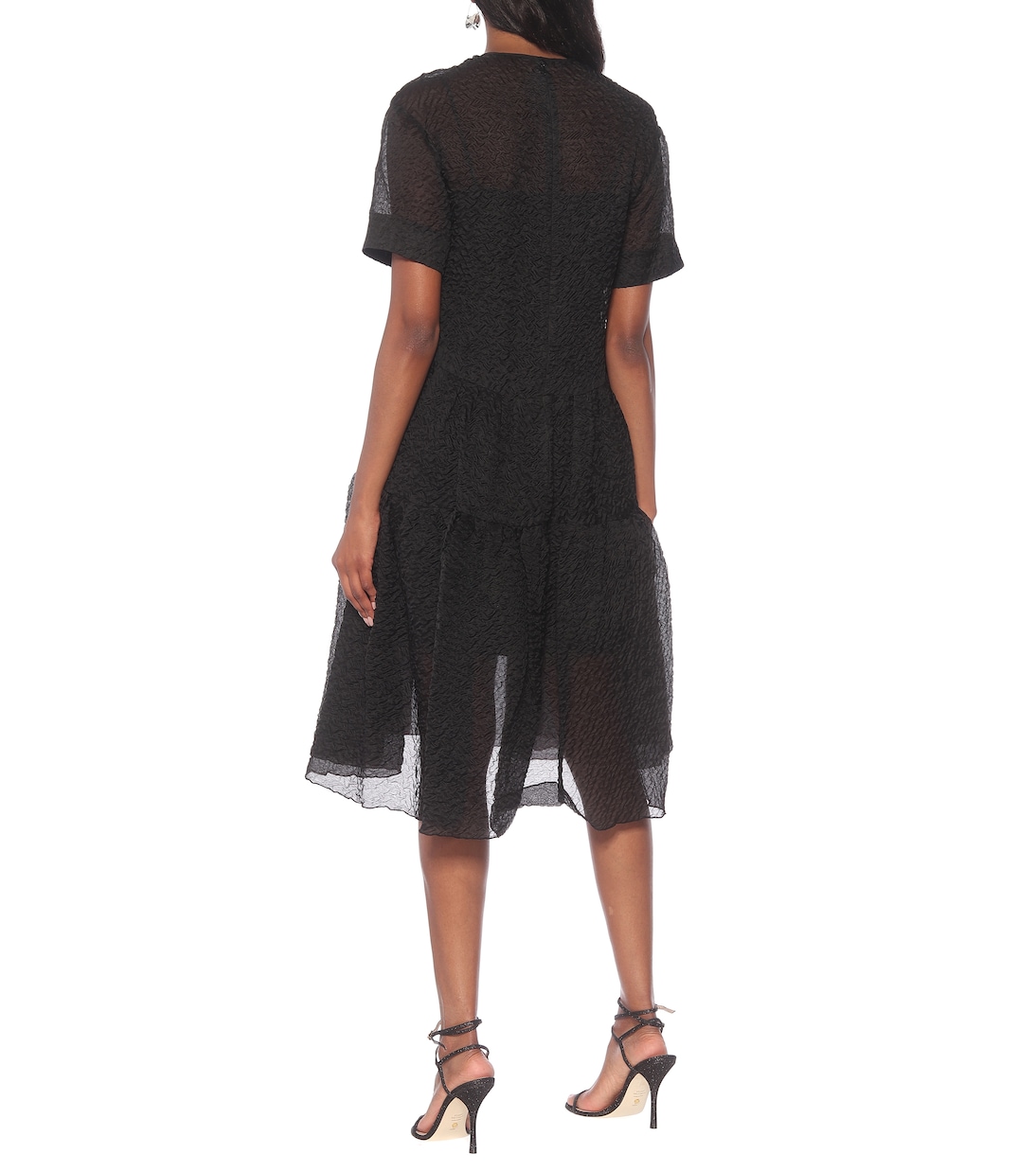 Abito in cloqué di misto seta | Victoria Victoria Beckham