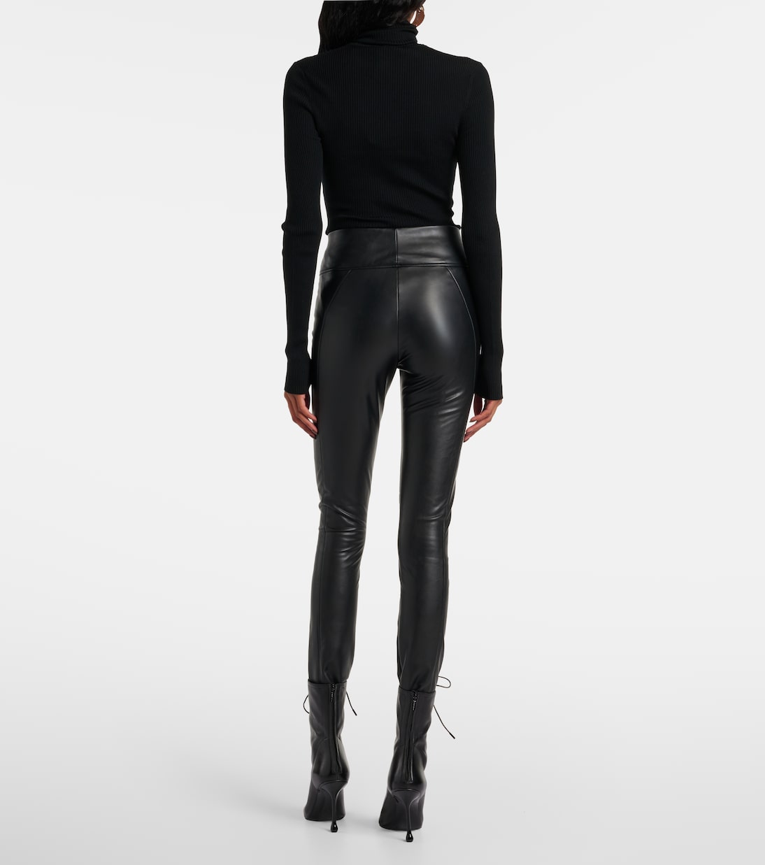 Leggings Edie aus Lederimitat | Wolford