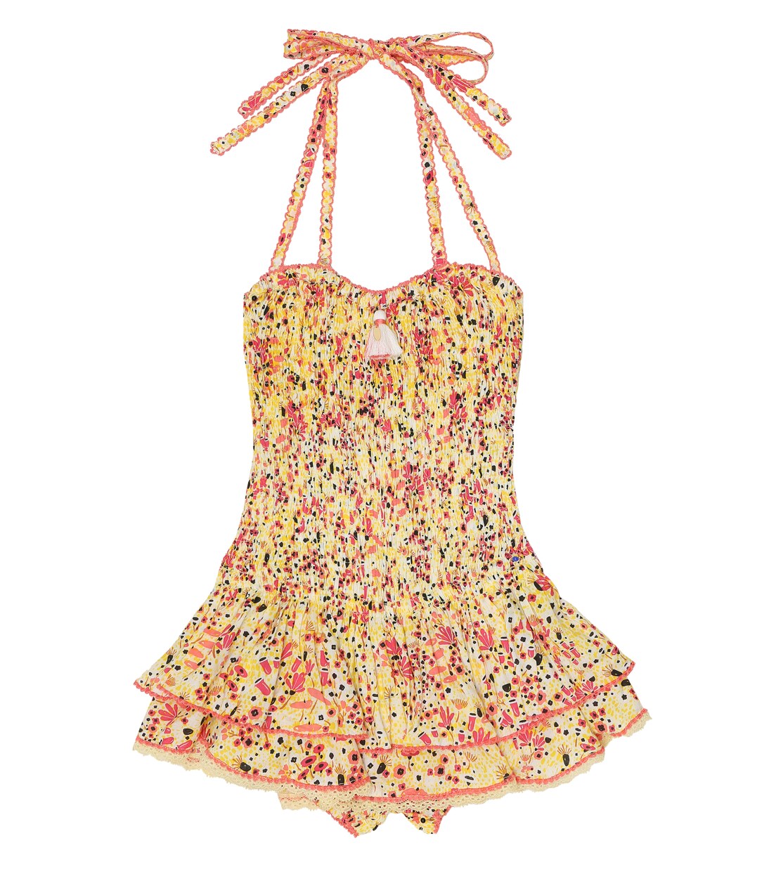 Bedrucktes Kleid Yoana | Poupette St Barth Kids