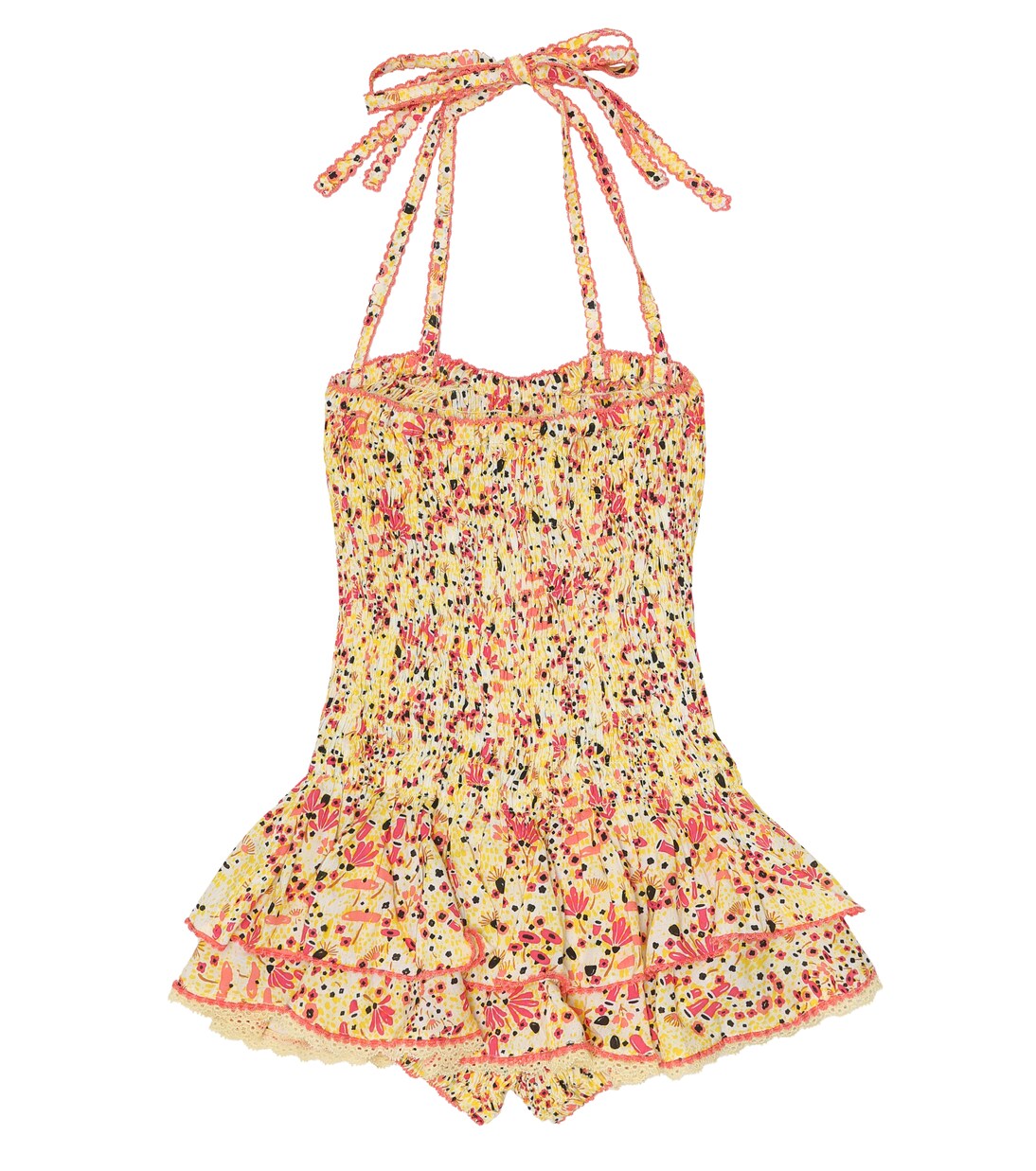 Bedrucktes Kleid Yoana | Poupette St Barth Kids
