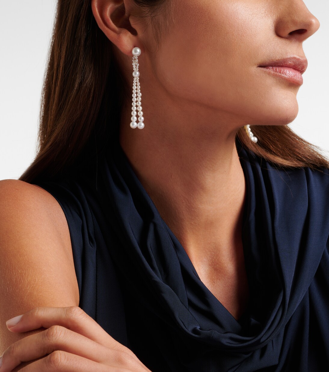 Boucles d'oreilles Opera en perles et or 14 ct | Sophie Bille Brahe