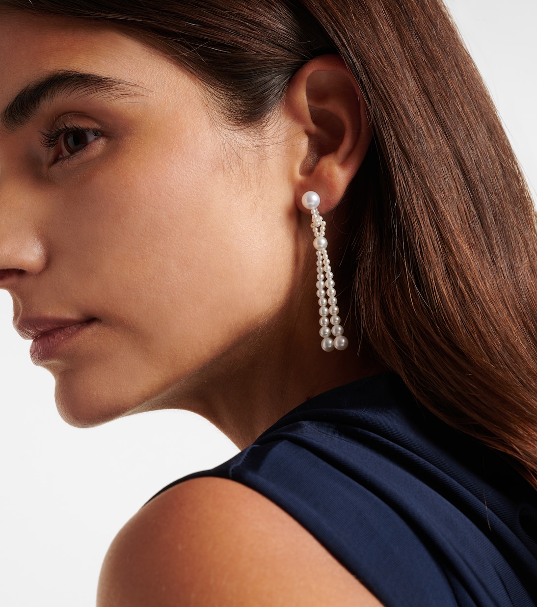 Boucles d'oreilles Opera en perles et or 14 ct | Sophie Bille Brahe