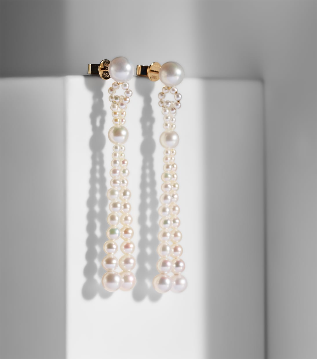 Boucles d'oreilles Opera en perles et or 14 ct | Sophie Bille Brahe