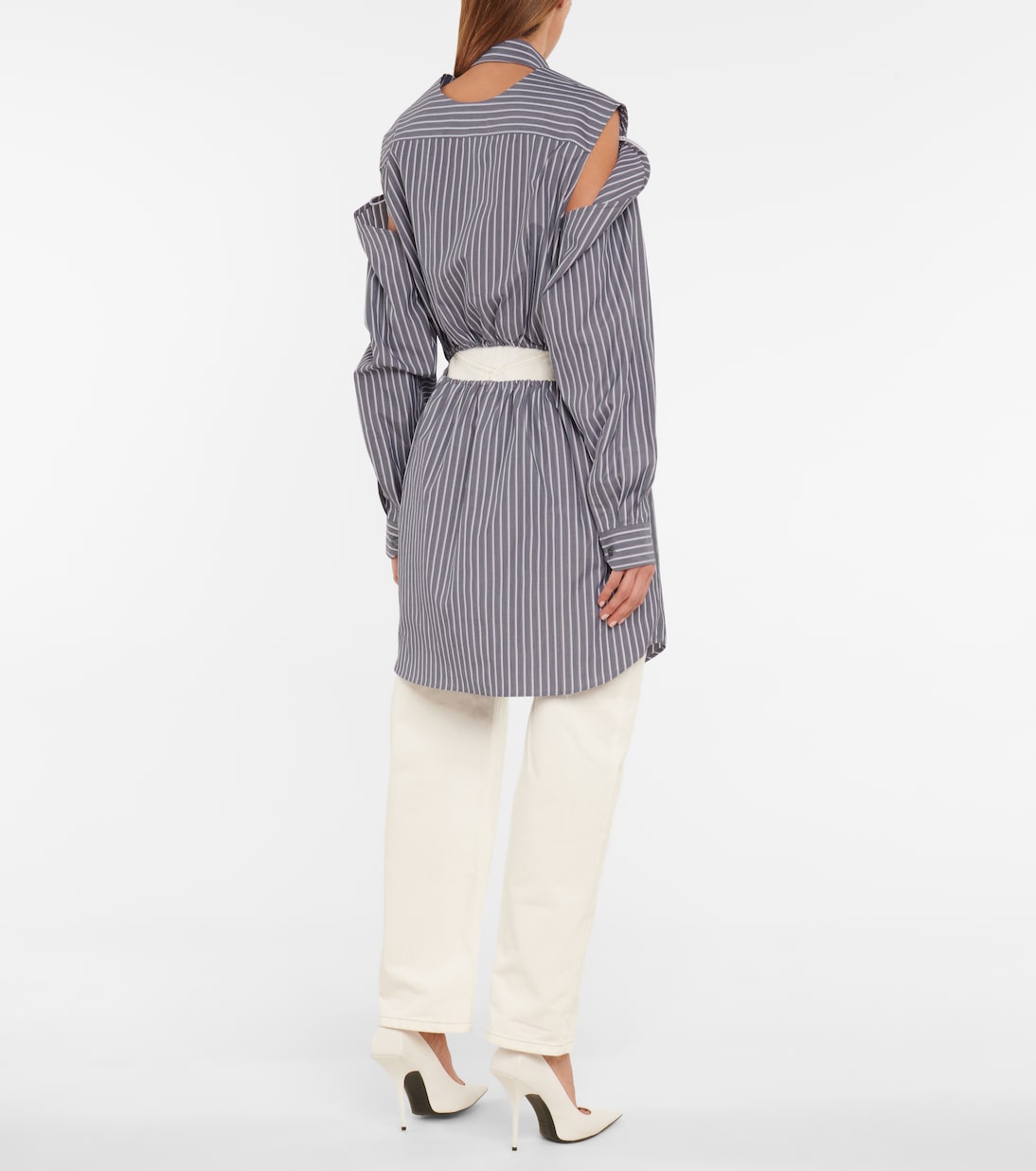 Striped cotton shirt dress | Y/Project