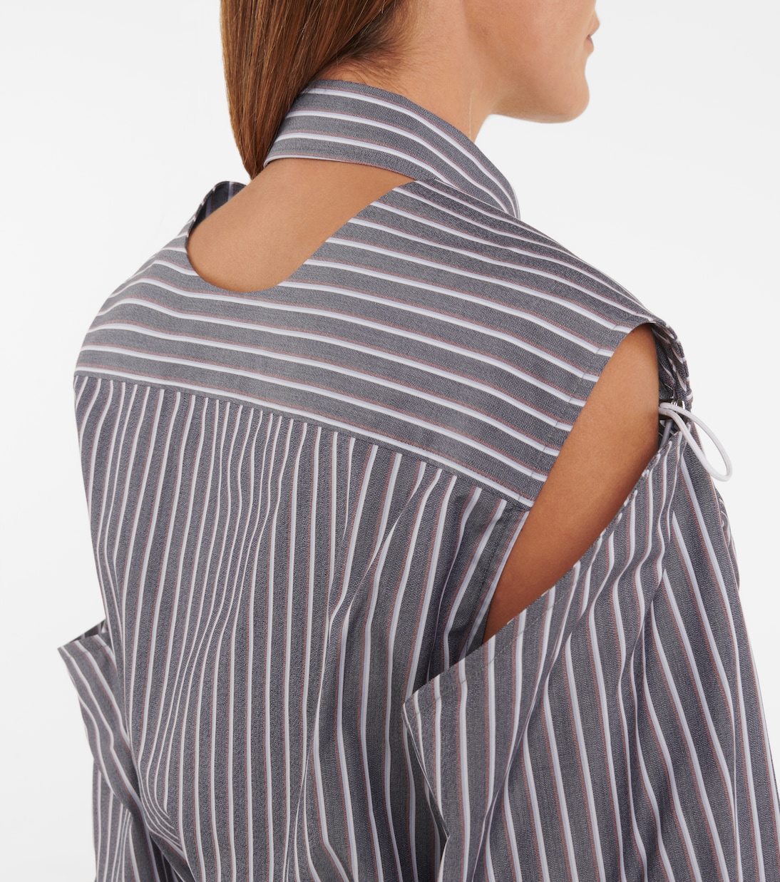 Striped cotton shirt dress | Y/Project