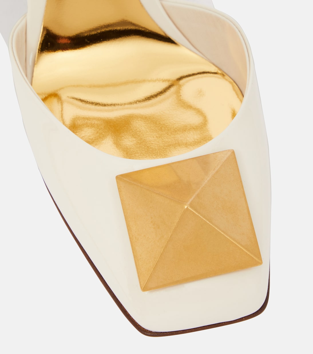 One Stud 90 patent leather pumps | Valentino Garavani