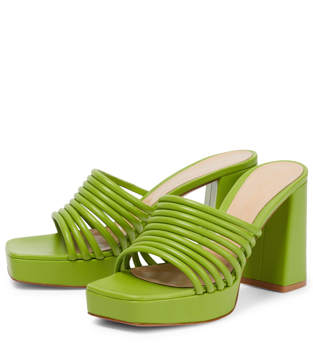 Leather mules | Gianvito Rossi