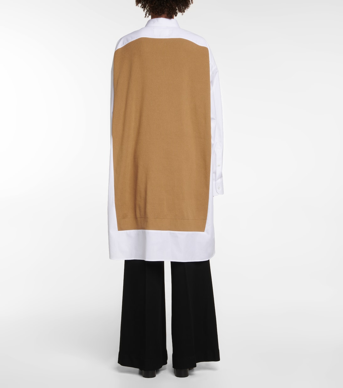 Vestido camisero de algodón | Maison Margiela