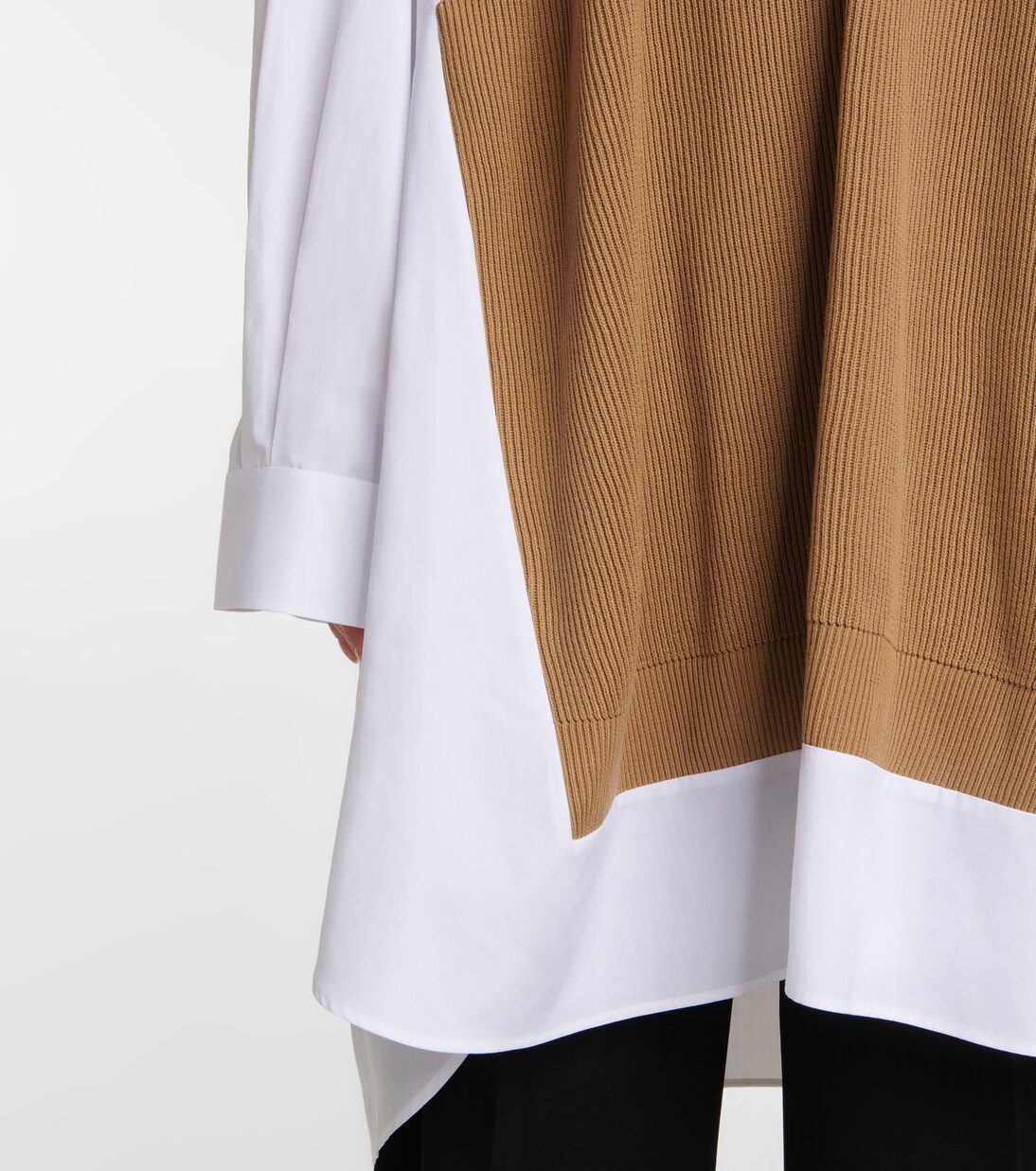 Vestido camisero de algodón | Maison Margiela