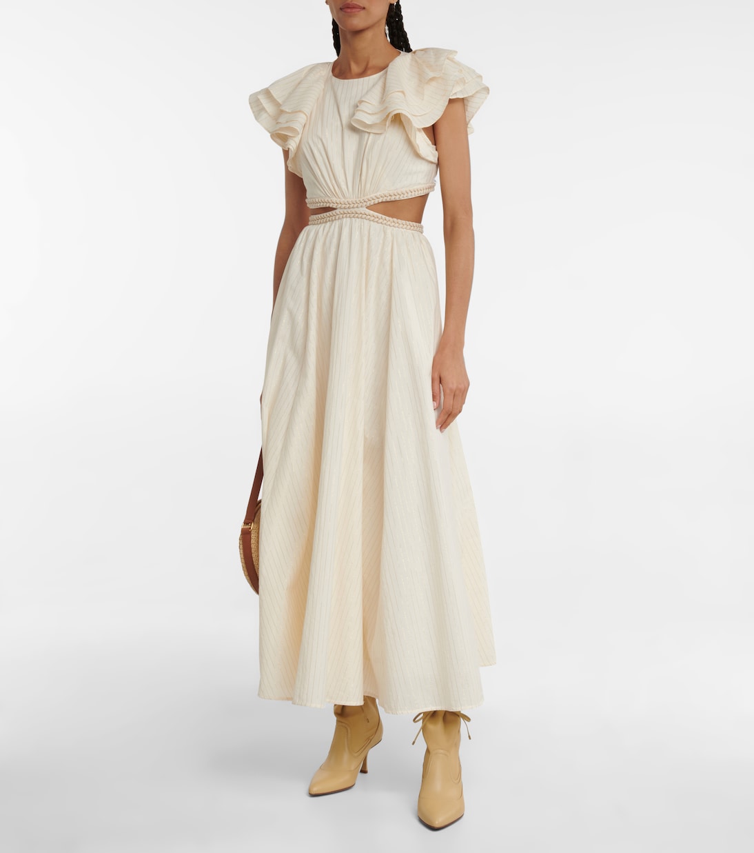 Soft Gathered leather ankle boots | Zimmermann