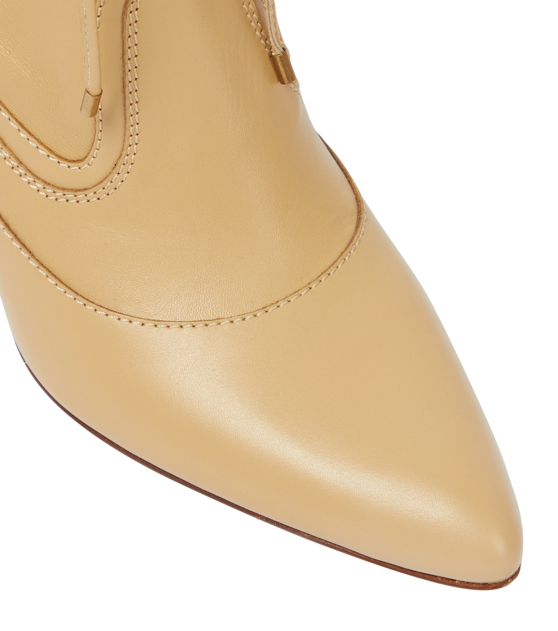 Soft Gathered leather ankle boots | Zimmermann