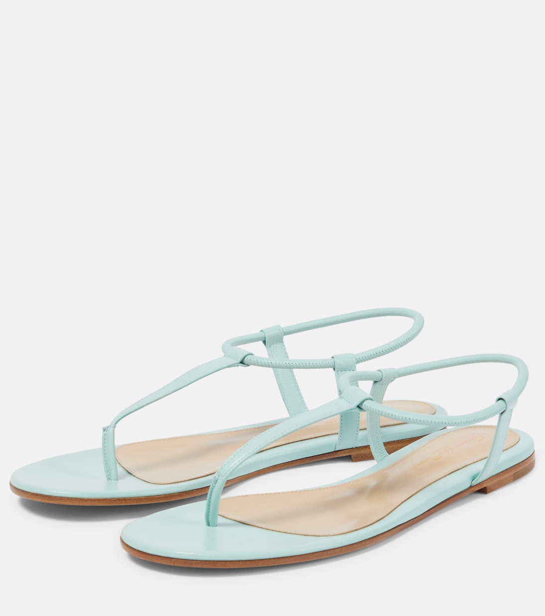 Jaey leather thong sandals | Gianvito Rossi