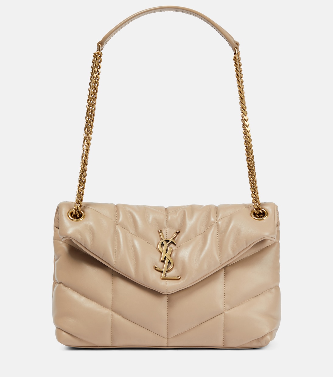 Borsa a spalla Puffer Small in pelle | Saint Laurent