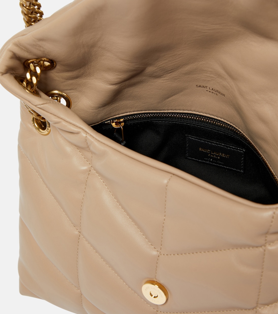 Borsa a spalla Puffer Small in pelle | Saint Laurent