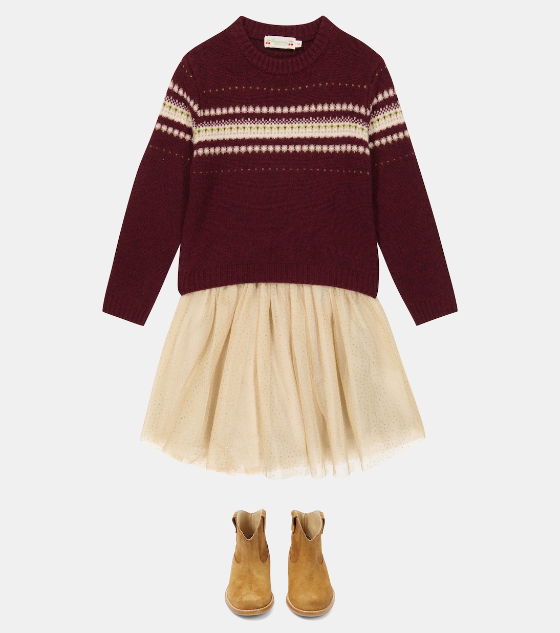 Stivali Santiag in suede | Bonpoint