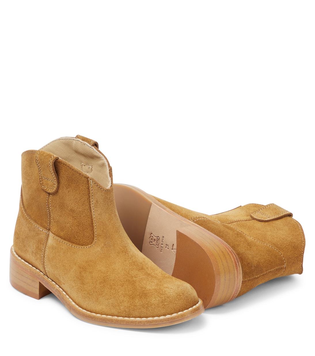 Stivali Santiag in suede | Bonpoint