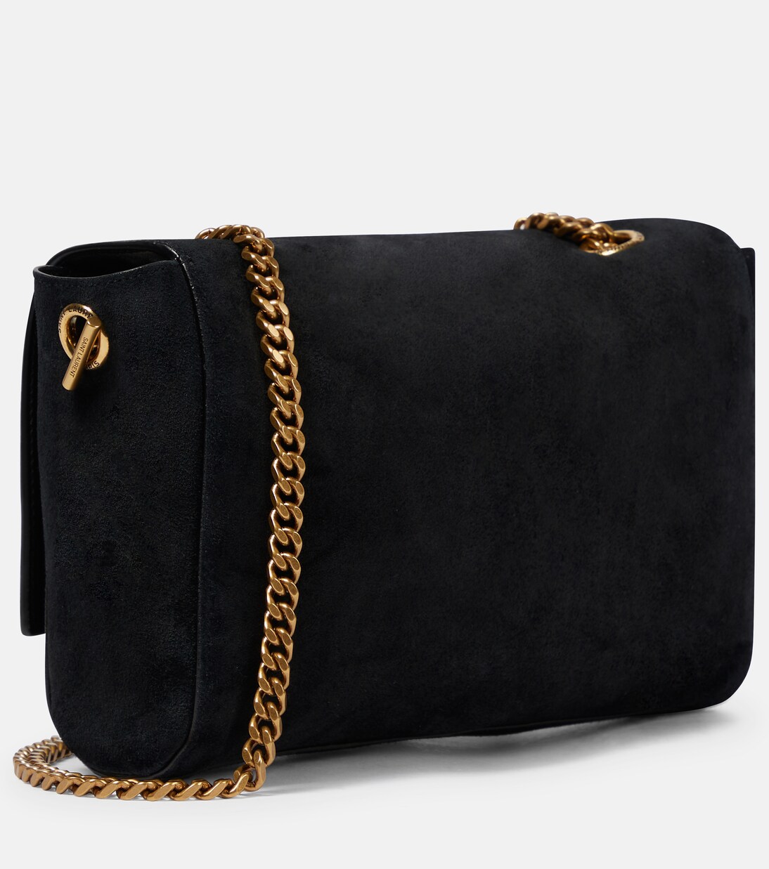Small black suede bag clearance