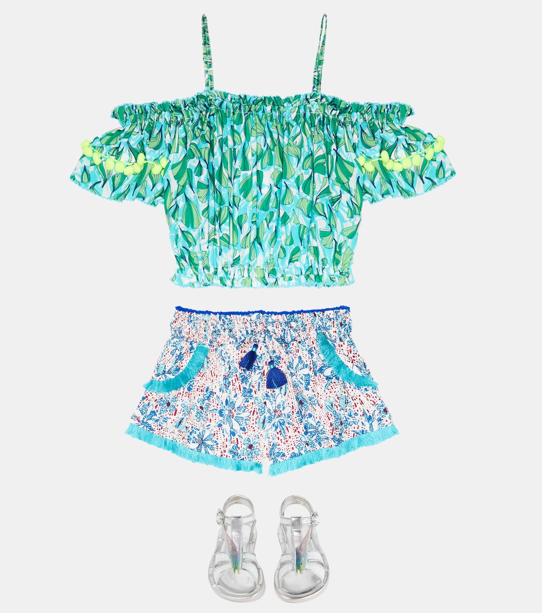 Shorts Lulu | Poupette St Barth Kids
