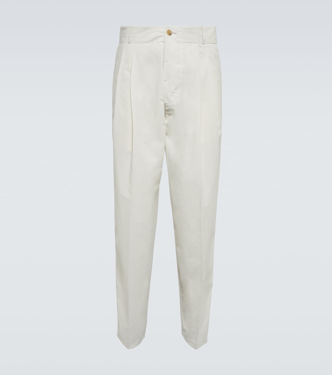 Pantalones rectos en mezcla de algodón | Tod's
