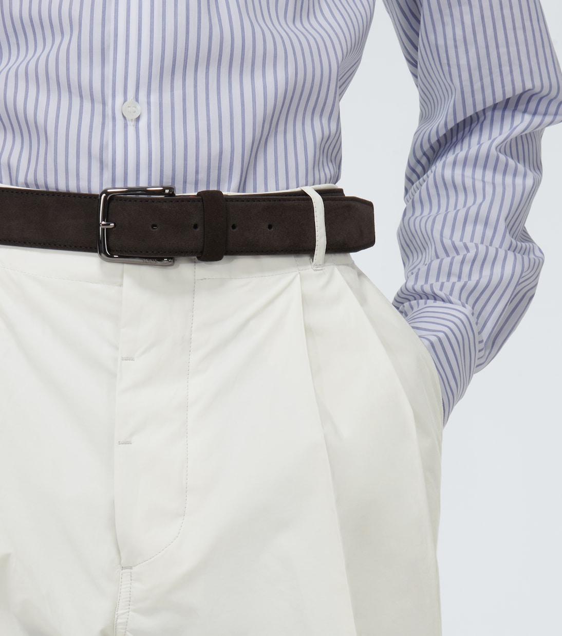 Pantalones rectos en mezcla de algodón | Tod's