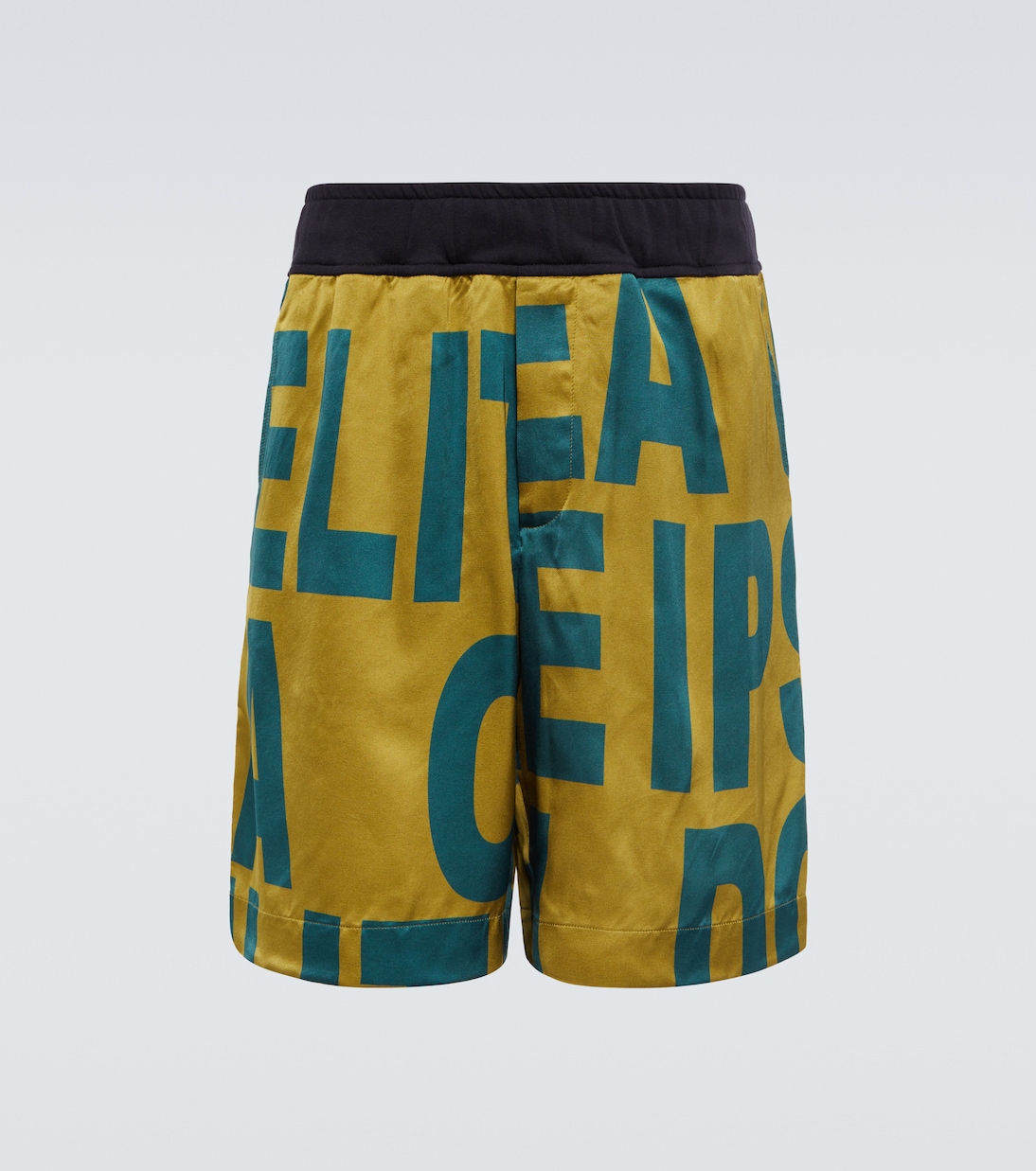 Short imprimé à taille mi-haute | Dries Van Noten