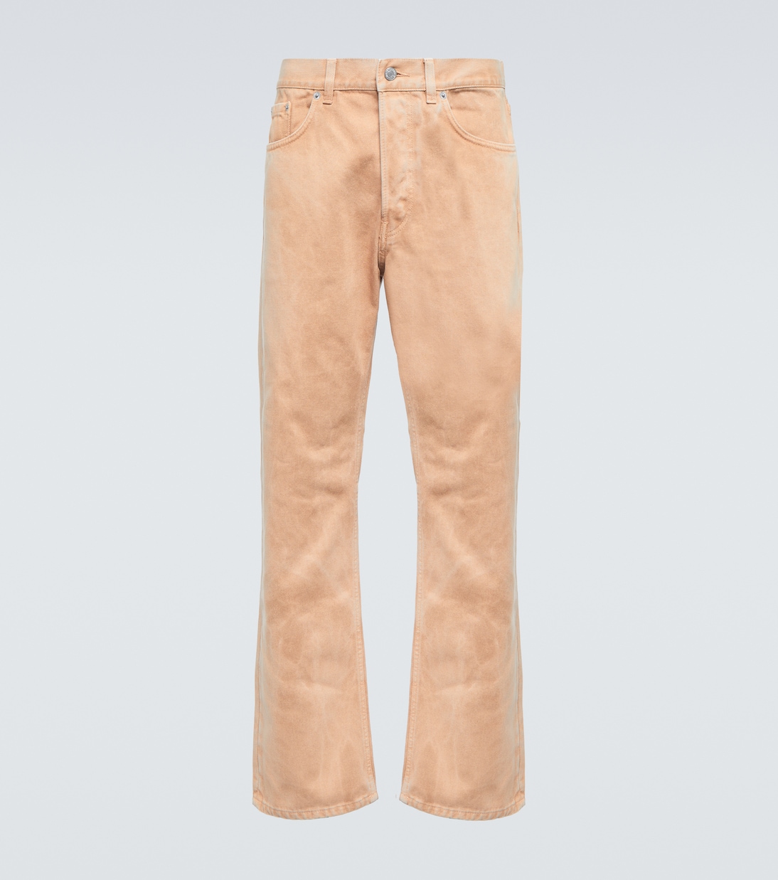 Jeans in denim a gamba larga | Dries Van Noten